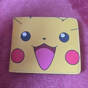 New Pikachu pokemon nintendo anime manga leather wallet